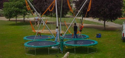 Location trampolines
